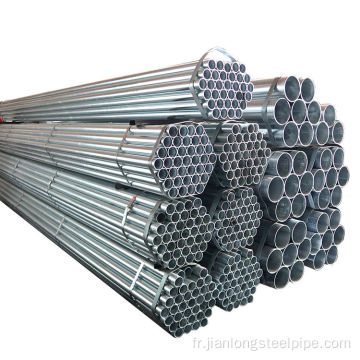 Vente d&#39;usine Q235B Galvanisé Pipe soudé